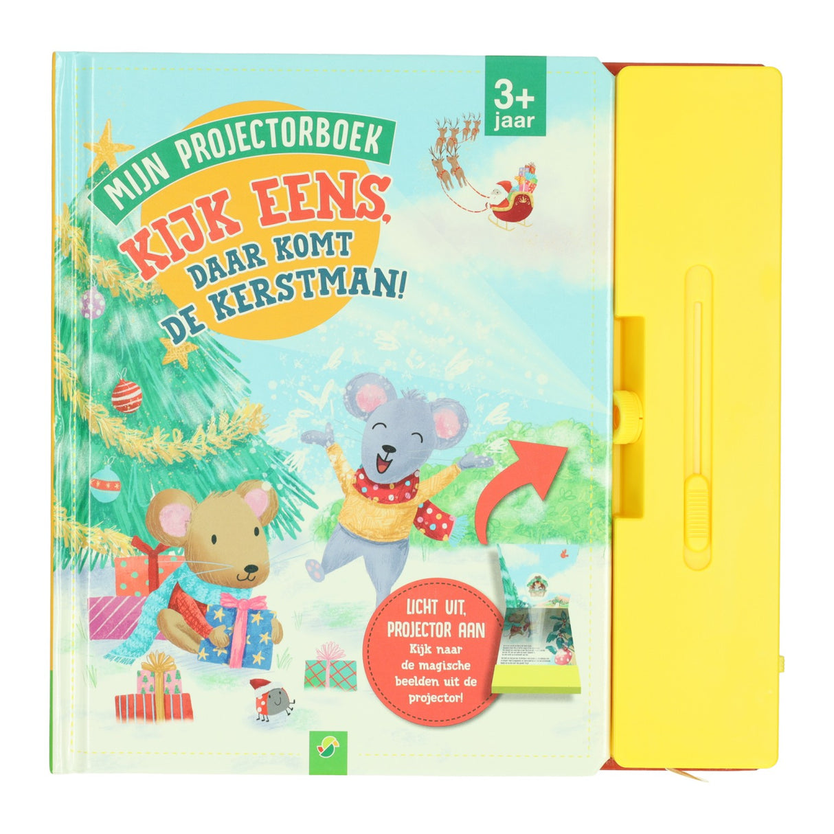 Gagne Holland mon look de livre projecteur, voici le Père Noël !