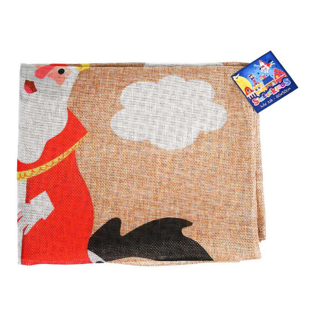 Sac en jute Wins Holland Sinterklaas 80x50cm