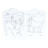 Wins Holland – livre de coloriage pour enfants, poneys et chevaux, 96 pages