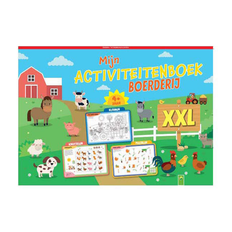 Gagne Hollande mon cahier d'activités XXL la ferme - coloriages et puzzles