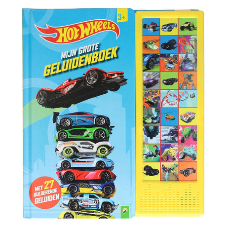 Gagne Holland mon grand livre de sons Hot Wheels - avec 27 sons