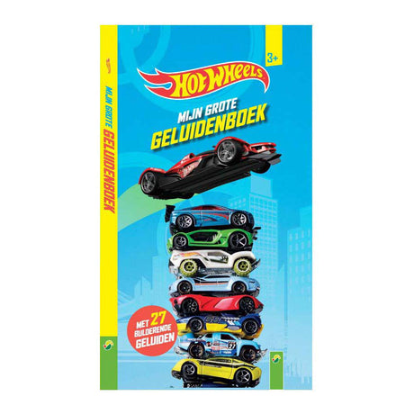 Gagne Holland mon grand livre de sons Hot Wheels - avec 27 sons