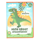 Wins holland bordspellen boek 8 spellen dinosaurus - 3jr.