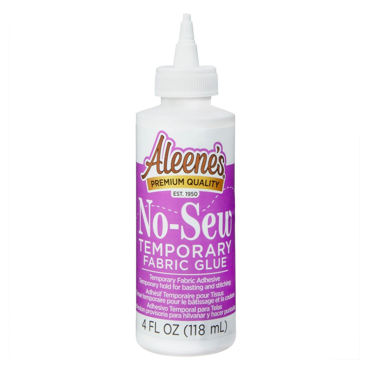 Aleene's • colle pour tissu temporaire sans couture 118 ml