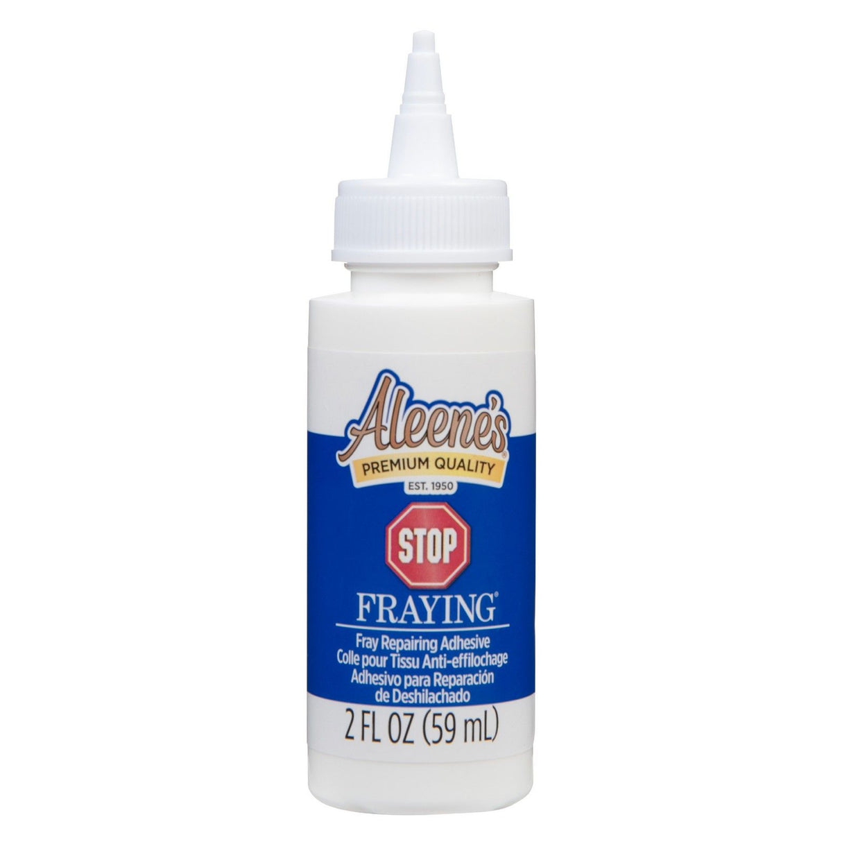 Aleene's • colle permanente pour tissus anti-effilochage 59 ml