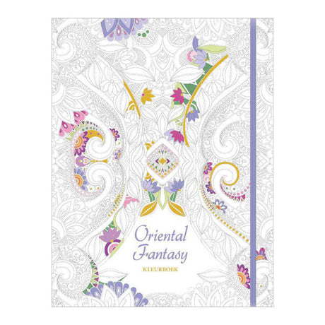 Rebo éditeurs fantaisie orientale - livre de coloriage