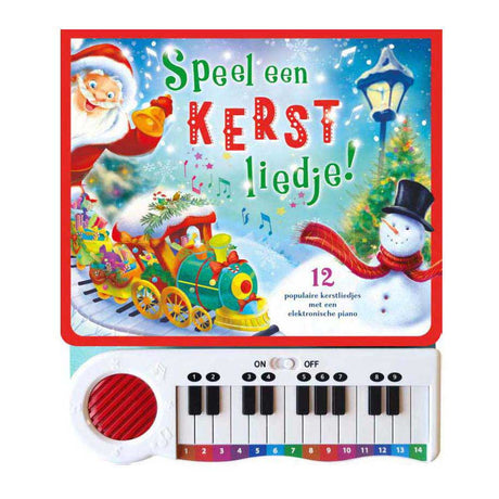 Livre de sons, livre de piano de Noël