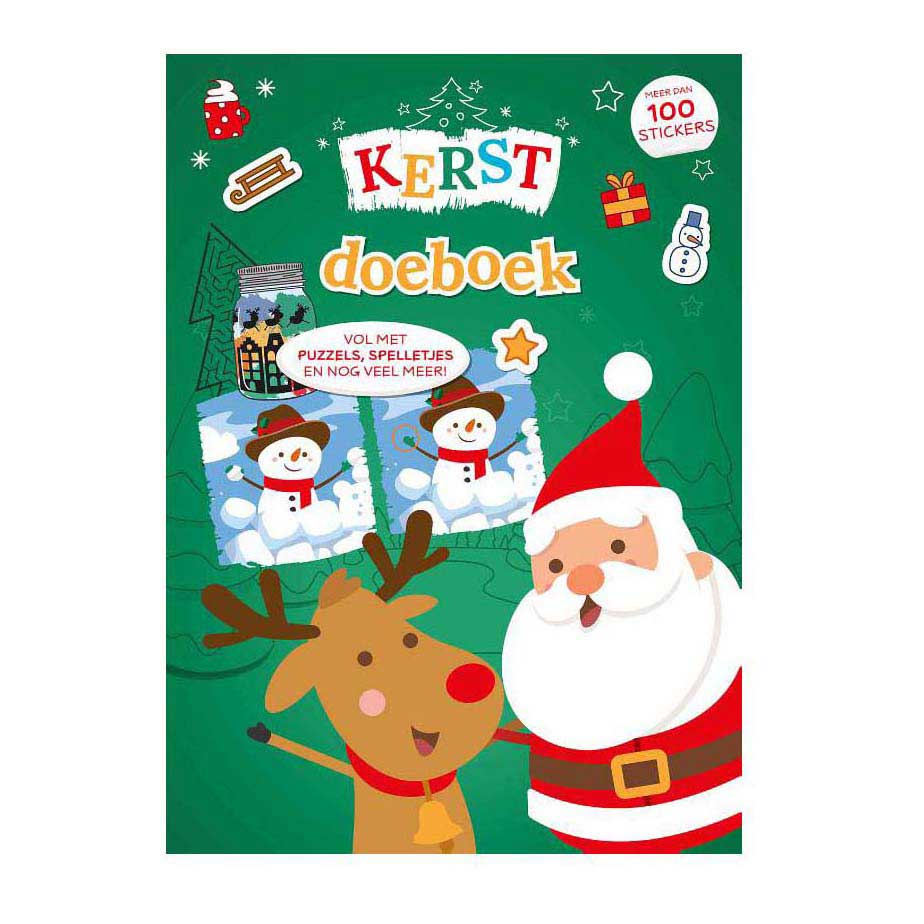Cahier d'activités de Noël des éditeurs Rebo