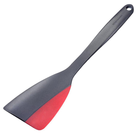 Grattoir spatule Westmark avec bord en silicone, longueur : 31 cm, plastique silicone, flexi, noir rouge, 15702270