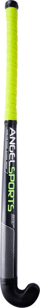 Bâton de hockey Engelhart 30" – bâton de hockey de rue en plastique vert – bâton de hockey intérieur et extérieur résistant à l'usure – pour usage récréatif –