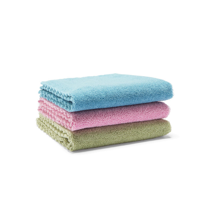 Paquet de 3 chiffons en microfibre Vileda 100 % recyclés | 4 pièces