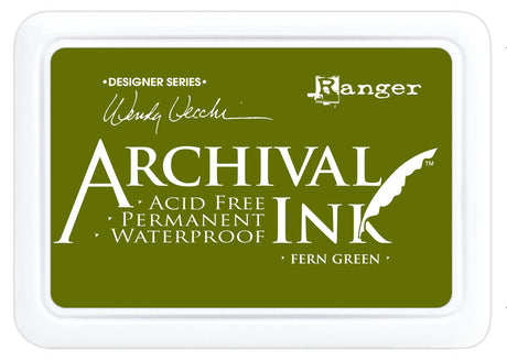 Ranger ink ranger • tampon encreur d'archives vert fougère