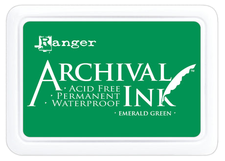 Ranger ink ranger • tampon encreur d'archives vert émeraude