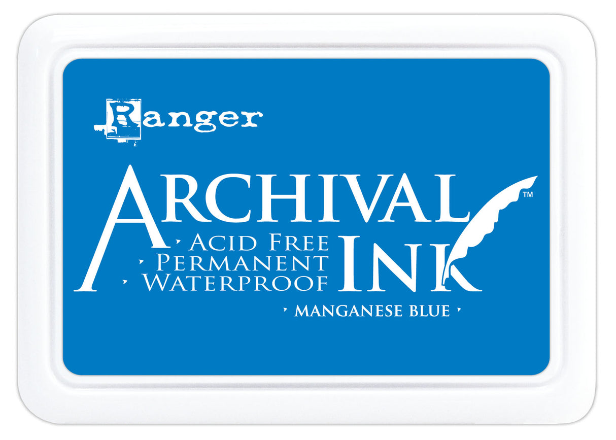 Ranger ink ranger • tampon encreur d'archives bleu manganèse