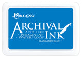 Ranger ink ranger • tampon encreur d'archives bleu manganèse