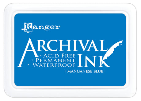 Ranger ink ranger • tampon encreur d'archives bleu manganèse