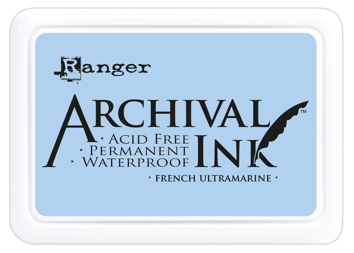 Ranger ink ranger • tampon encreur d'archives outremer français