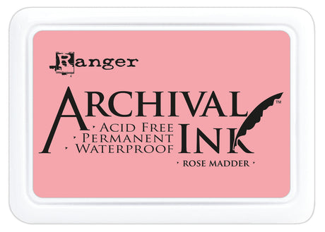 Ranger ink ranger • tampon encreur d'archives rose garance
