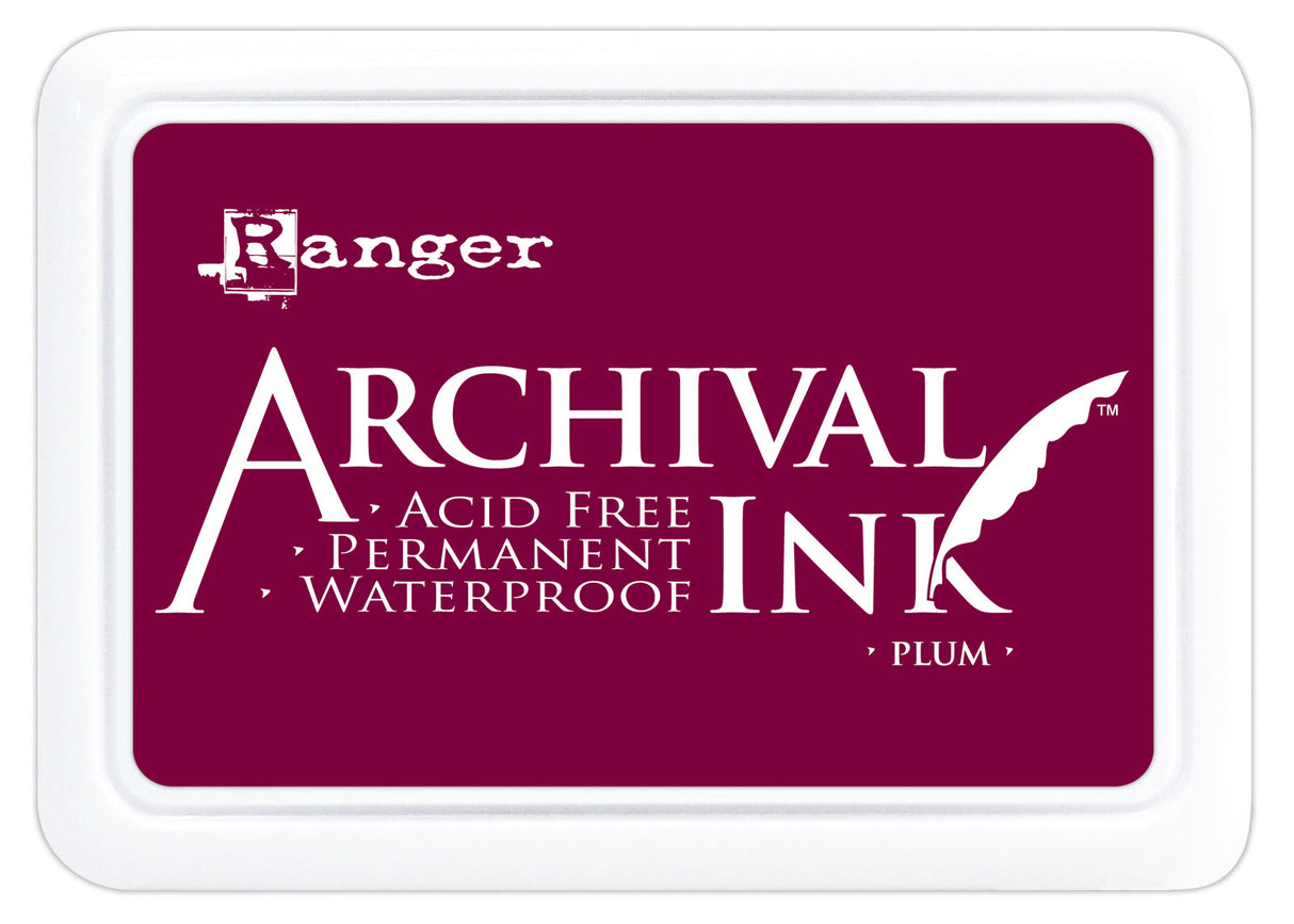 Ranger ink ranger • tampon encreur d'archives prune