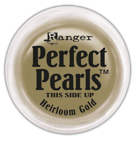 Ranger encre ranger • poudre pigmentée de perles parfaites, or héritage