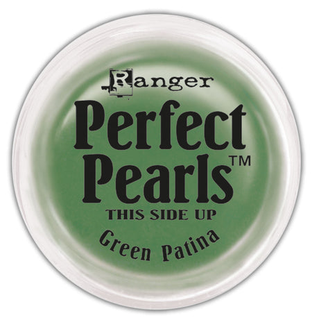 Ranger encre ranger • perles parfaites pigment poudre patine verte