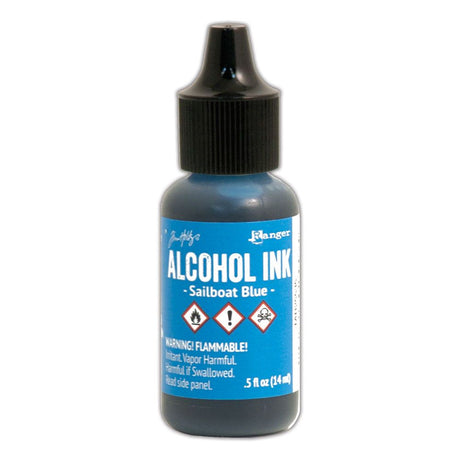 Ranger ink ranger • tim holtz encre alcoolisée voilier bleu 14ml