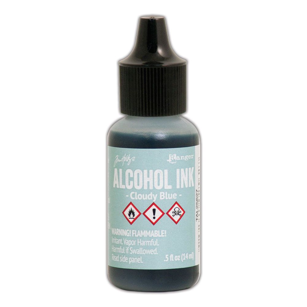 Ranger ink ranger • encre alcoolisée Tim Holtz bleu nuageux 14 ml