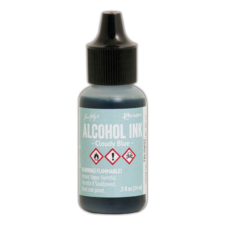Ranger ink ranger • encre alcoolisée Tim Holtz bleu nuageux 14 ml