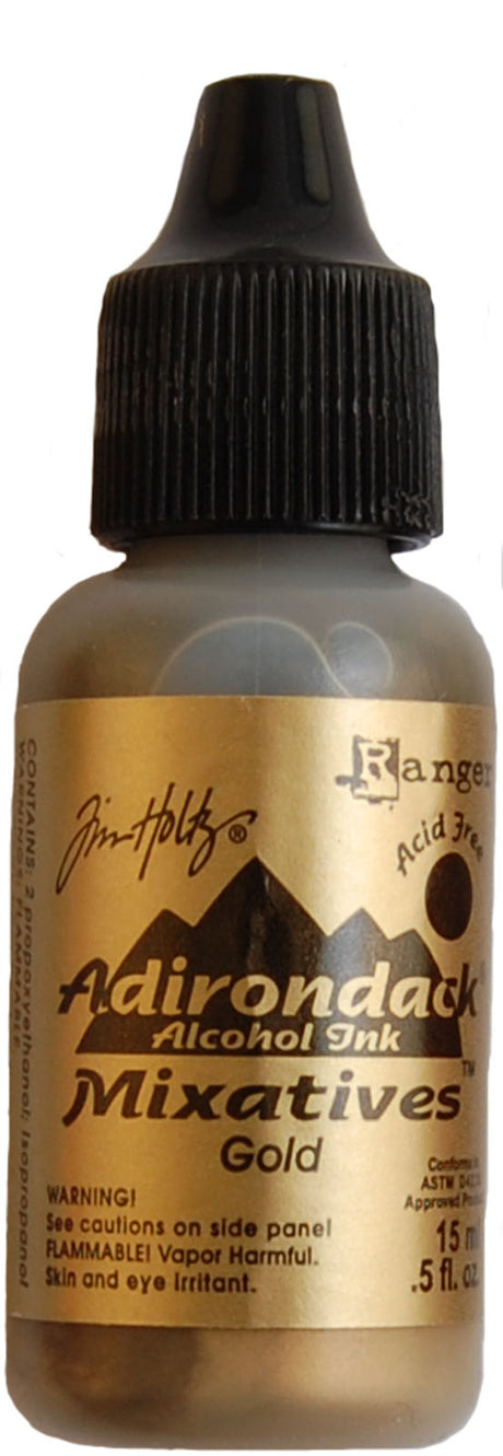Ranger Ink Ranger • Tim Holtz Adirondack Mélangeurs d'encre à l'alcool Or 15 ml