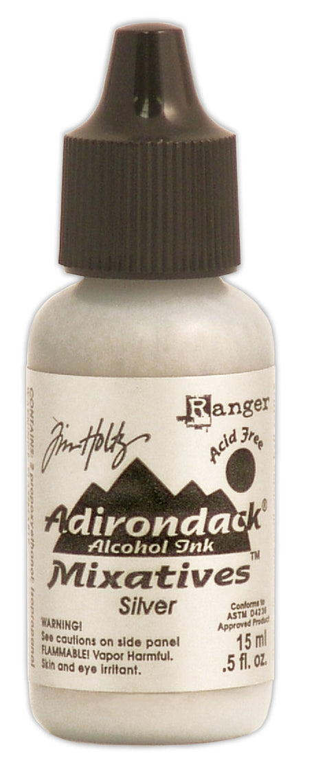 Ranger Ink Ranger • Tim Holtz Adirondack Mélangeurs d'encre à l'alcool Argent 15 ml