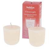 Bolsius recharge clean light pack 2 figue gardénia | 6 pièces