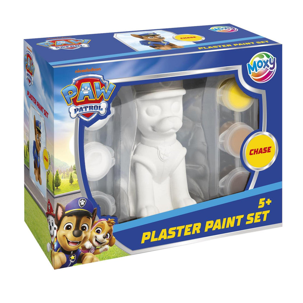 Moulage et peinture en plâtre Moxy Paw Patrol