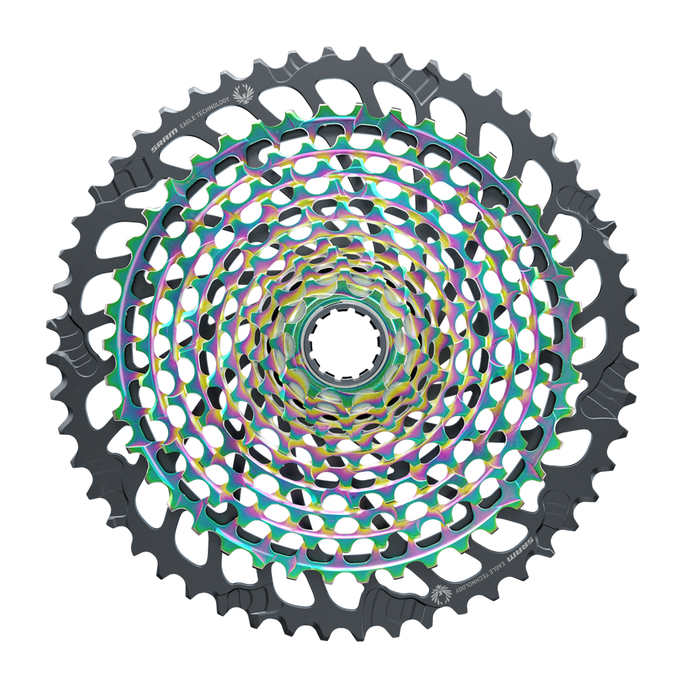 Pignon de cassette Sram xx1-eagle xg-1299 1x12 vitesses 10-52 arc-en-ciel