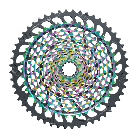 Pignon de cassette Sram xx1-eagle xg-1299 1x12 vitesses 10-52 arc-en-ciel