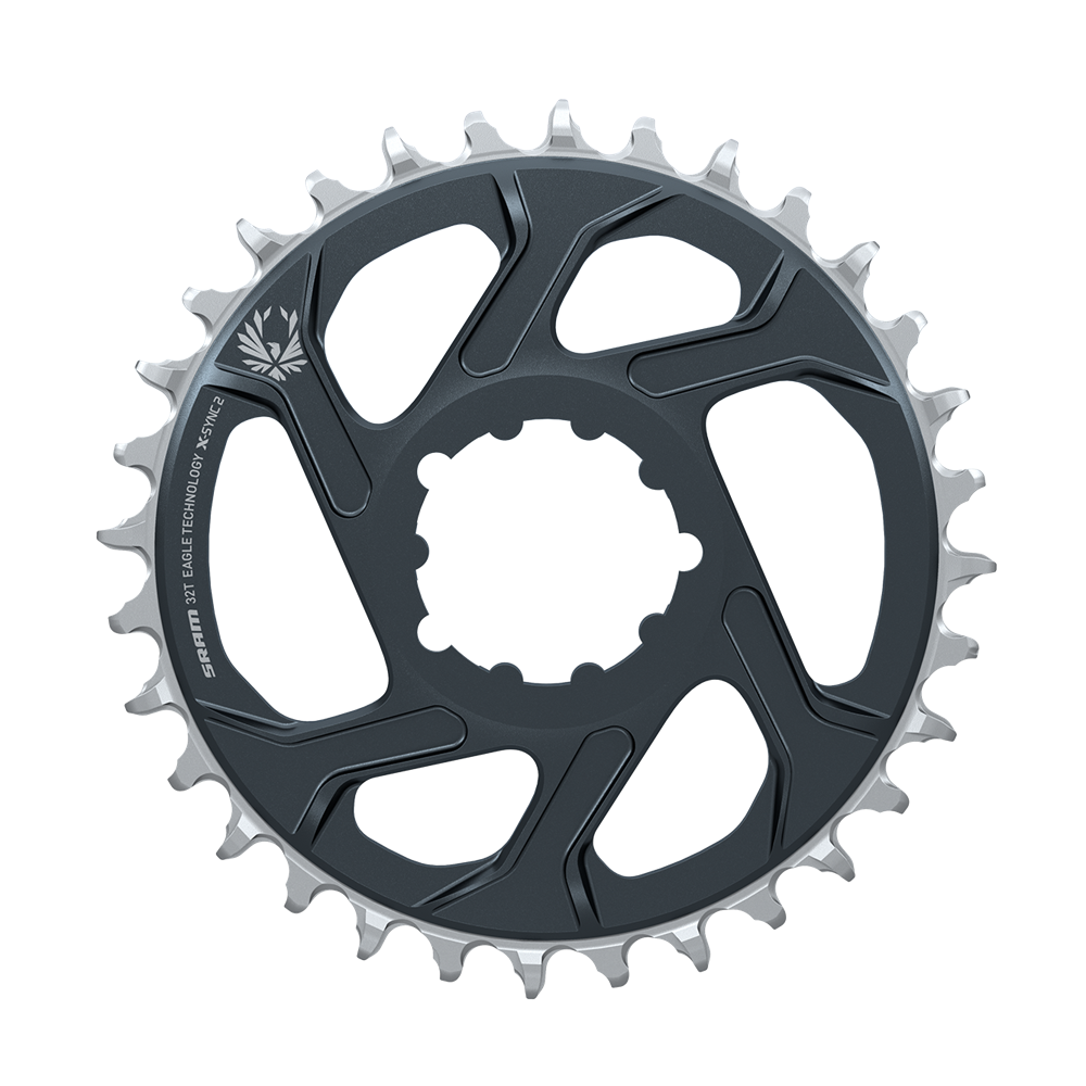 Pignon Sram 32 dents x-sync eagle dm 3mm offset gx eagle gris lunaire