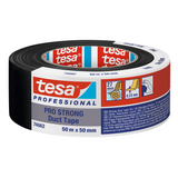 Tesa professional 1067940 - tesa ruban adhésif pro-strong noir 50 m x 50 mm | 6 pièces