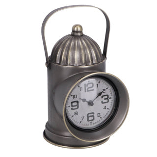 Lanterne d'horloge sans feu en laiton métal 1xaaex 13,5x19x26,5cm