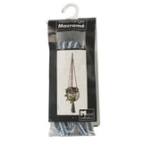 No brand in the mood collection manique macramé bleu 110 cm | 6 pièces