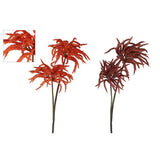 No brand fleur artificielle amarante 2 assortis pe 84cm | 2 pièces