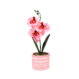 No brand Orchidée artificielle en pot 28 cm 6 assortis | 12 pièces