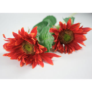 No brand fleur artificielle gerbera orange 80 cm