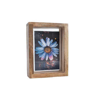 Cadre photo No brand mangue naturelle 15,5x20,5x6 cm