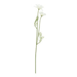 No brand fleur artificielle marguerite soie blanche 56 cm | 4 pièces
