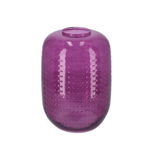 Vase à fleurs mali 28 cm violet