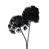 No brand fleur artificielle heracleum countryfield led noir 75 cm
