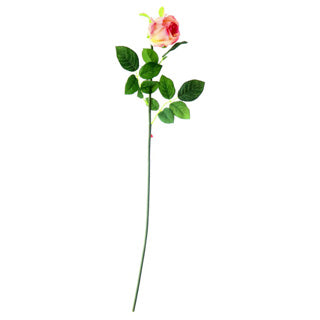 No brand Branches de roses artificielles rose clair 56 cm | 6 pièces