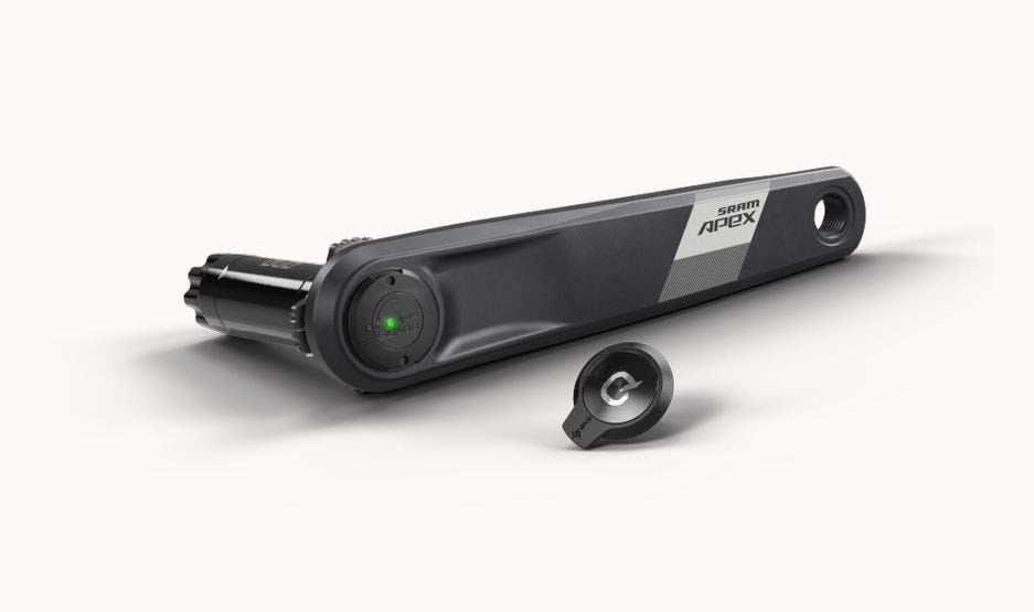 Sram – pièce de manivelle, bras de manivelle, compteur de puissance, apex dub, broche large de 175mm
