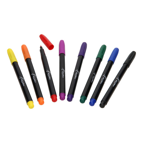 Marqueurs textiles Creative Craft Group, 8 pcs.