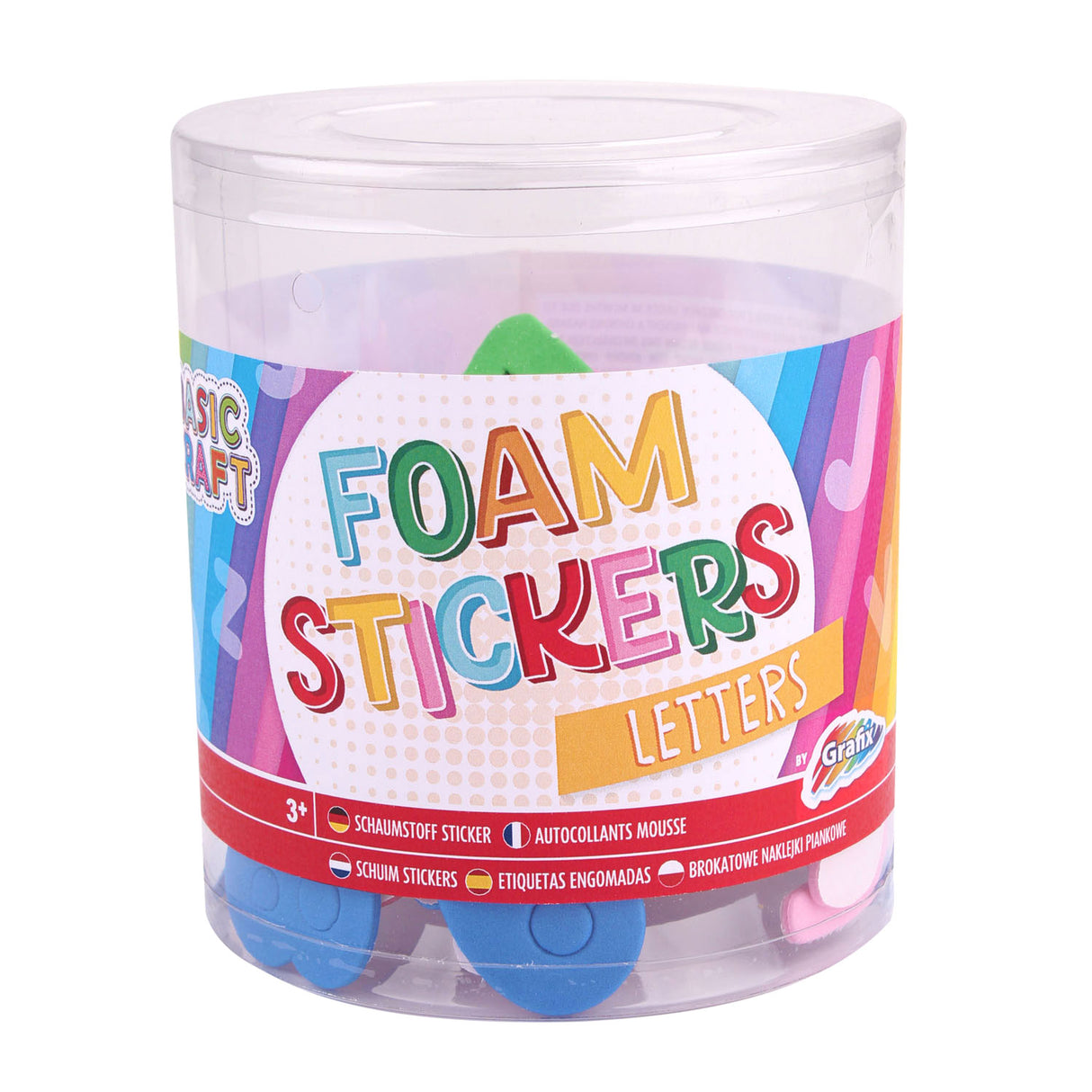 Creative Craft Group Foamstickers, 100e lettres