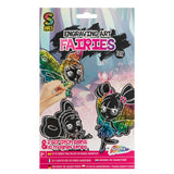 Ensemble d'aimants à gratter pour groupe d'artisanat créatif, fées, 10 pcs.